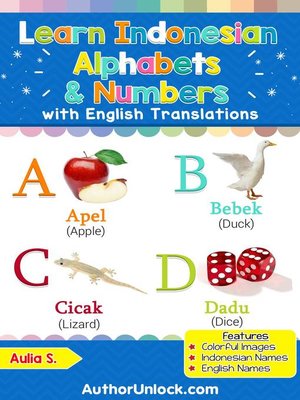 cover image of Learn Indonesian Alphabets & Numbers